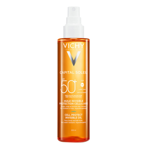 Vichy Capital Soleil Cell Protect Oil Spf 50 200 ml - Vichy
