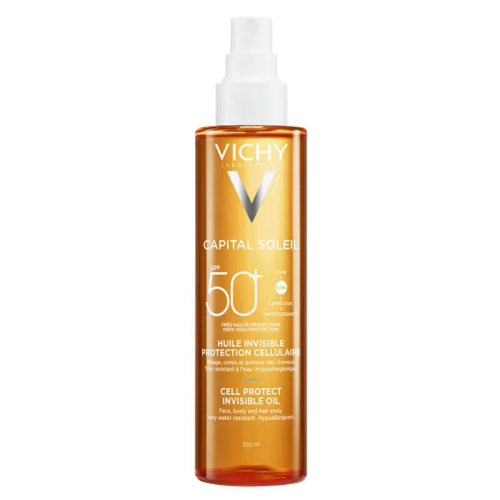 Vichy Capital Soleil Cell Protect Oil Spf 50 200 ml - Vichy