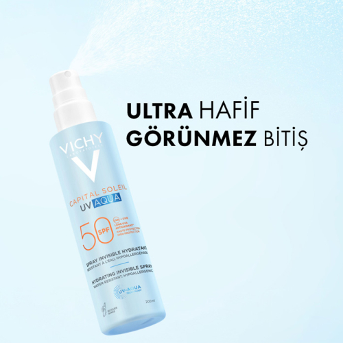 Vichy Capital Soleil UV Aqua Spf50 Vücut Güneş Kremi 200 ml - 2