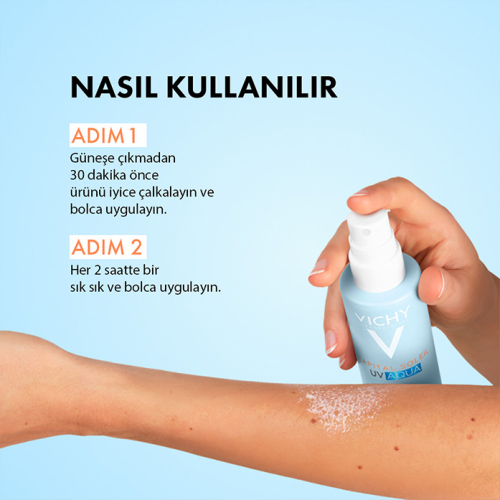 Vichy Capital Soleil UV Aqua Spf50 Vücut Güneş Kremi 200 ml - 5