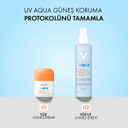 Vichy Capital Soleil UV Aqua Spf50 Yüz Güneş Kremi 50 ml - 6