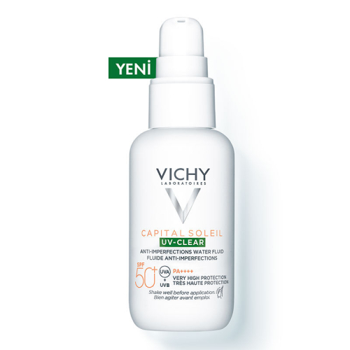 Vichy Capital Soleil UV-Clear Spf 50 Fluid Güneş Koruyucu 40 ml - Vichy