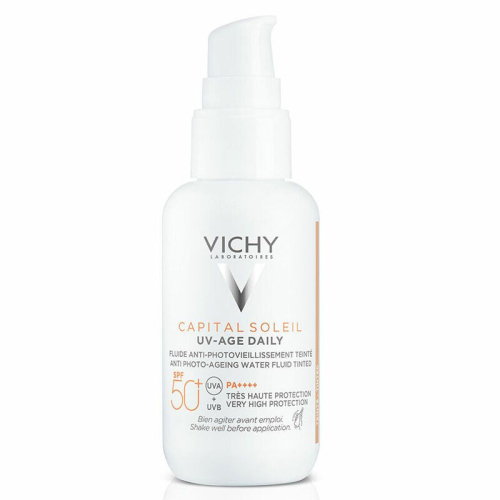 Vichy Capital Soleil UV Yaşlanma Karşıtı Güneş Kremi SPF 50 40 ml - Renkli - Vichy