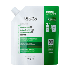 Vichy Dercos Anti Dandruff Kepek Karşıtı Şampuan 390ml - Kuru Saçlar - Refill - 1