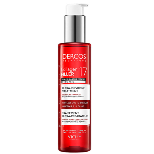 Vichy Dercos Collagen 17 Filler Şampuan Öncesi Bakım 150 ml - Vichy