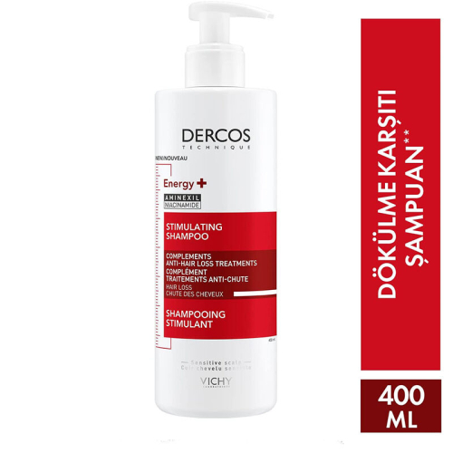 Vichy Dercos Energy+ Saç Dökülmesine Karşı Şampuan 400 ml - 2