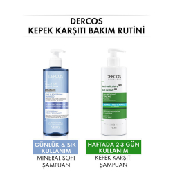 Vichy Dercos Mineral Soft Şampuan 400 ml - 3