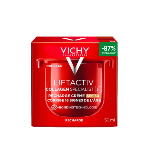 Vichy Liftactiv Collagen Specialist 16 SPF50 Gündüz Kremi Yedek Kapsül 50 ml - Vichy