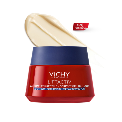 Vichy Lliftactiv B3 Cit Tonu Eşitleyici Retinol Gece Kremi 50 ml - 2