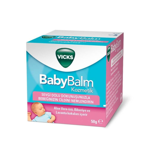 Vicks Baby Balm Bebekler için Nemlendirici 50 gr - Vicks