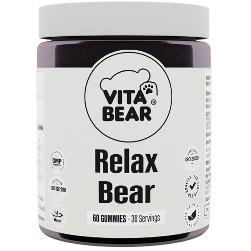 Vita Bear Relax Bear 60 Gummies - Vita Bear