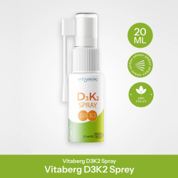Vitaberg D3K2 Sprey Takviye Edici Gıda 20 ml - 2