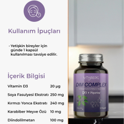 Vitaberg Dim Complex 30 Kapsül - 3
