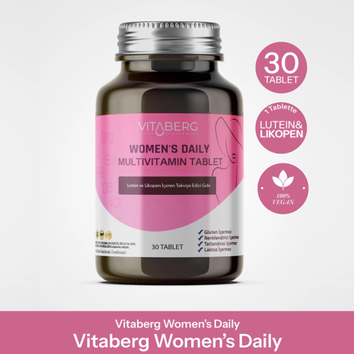 Vitaberg Women’s Daily Multivitamin 30 Tablet - 2