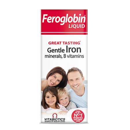 Vitabiotics Feroglobin Liquid Sıvı Takviye Edici Gıda 200 ml - Vitabiotics