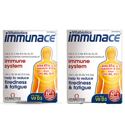 Vitabiotics İmmunace İmmune System 2x30 Tablets - Vitabiotics