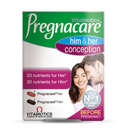 Vitabiotics Pregnacare Him and Her Conception Tablet 60 - Vitabiotics