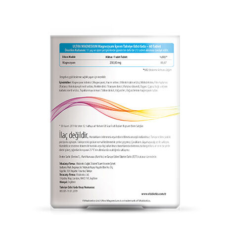 Vitabiotics Ultra Magnesium 60 Tablet - 2