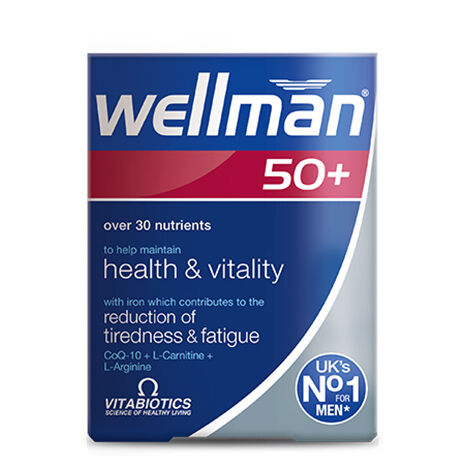 Vitabiotics Wellman 50+ Takviye Edici Gıda 30 Tablet - Vitabiotics
