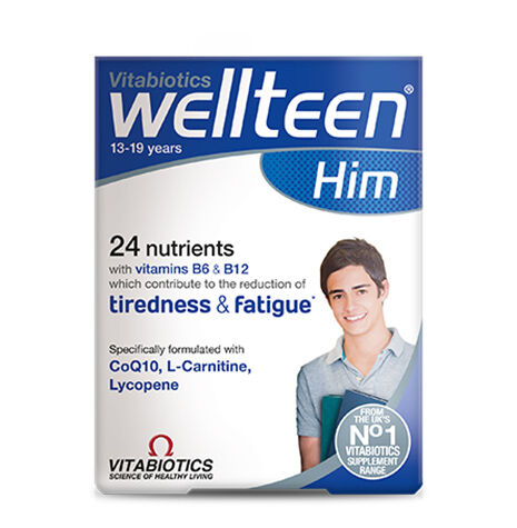 Vitabiotics Wellteen Him 13-19 years 30 Tablets - Vitabiotics