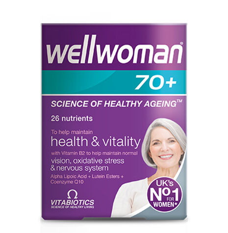Vitabiotics Wellwoman 70+ Takviye Edici Gıda 30 Tablet - Vitabiotics