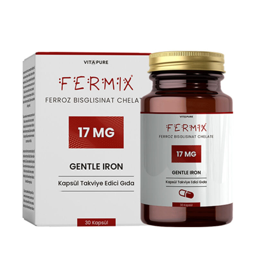 Vitapure Fermix Gentle Iron 30 Kapsül - Ege Pharma
