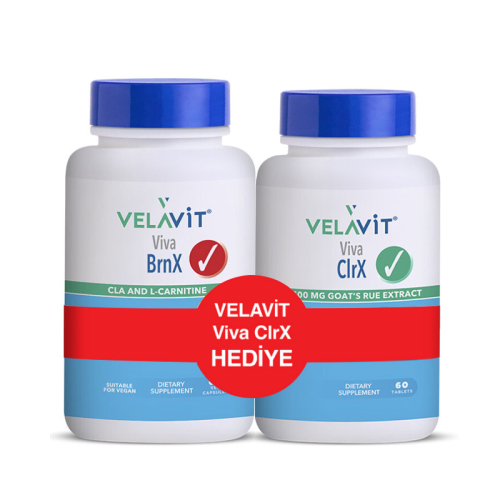 Velavit Viva BRNX 60 Tablet ve Viva CLRX HEDİYE - Velavit
