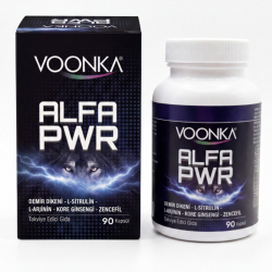 Voonka Alfa Pwr Takviye Edici Gıda 90 Kapsül - 2