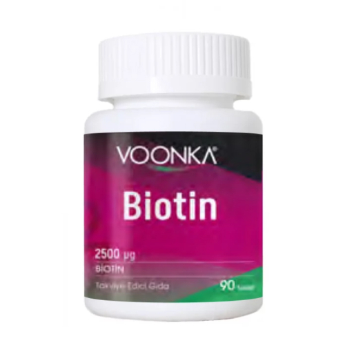 Voonka Biotin İçerikli Takviye Edici Gıda 100 Tablet - Voonka