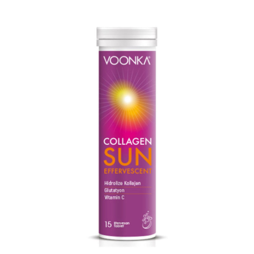 Voonka Collagen Sun Effervescent 15 Efervesan Tablet - Voonka