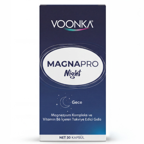 Voonka MagnaPro Night Takviye Edici Gıda 30 Kapsül - Voonka