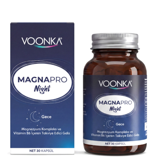 Voonka MagnaPro Night Takviye Edici Gıda 30 Kapsül - 3
