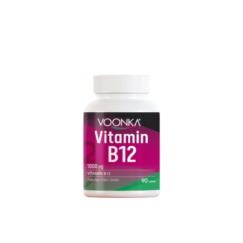 Voonka Vitamin B12 İçerikli Takviye Edici Gıda 90 Tablet - 2