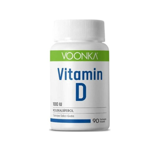 Voonka Vitamin D İçeren Takviye Edici Gıda 90 Kapsül - Voonka