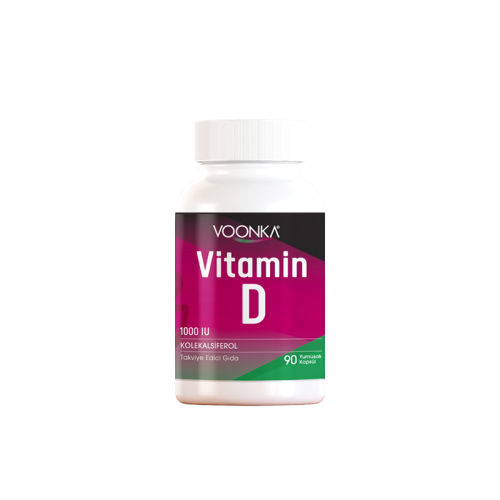 Voonka Vitamin D İçeren Takviye Edici Gıda 90 Kapsül - 2