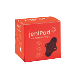 W-Beside JeniPad Kadın Pedi Normal Ultra Emici 3 Adet - Siyah - 1