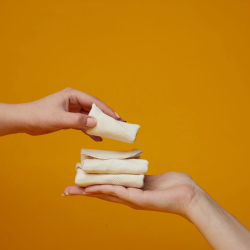 W-Beside JeniPad Yıkanabilir Ped 6 Adet - Beyaz Günlük - 3