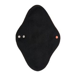 W-Beside JeniPad Yıkanabilir Ped 6 Adet - Siyah Günlük - 1