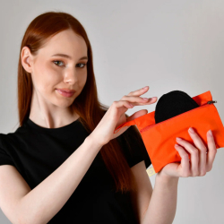 W - Beside Sızdırmaz Ped Çantası - Turuncu - 2