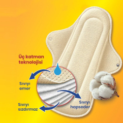 W - Beside Jainped Ultra Emici Yıkanabilir Kadın Mesane Pedi 2 Adet - 4