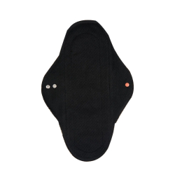 W - Beside Yıkanabilir Kadın Pedi Ultra Emici Sızdırmaz XL Siyah 2 Adet - 2