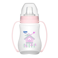 Wee Baby Akıtmaz Kulplu PP Antikolik Bardak 250 ml | 6+ Ay - 2