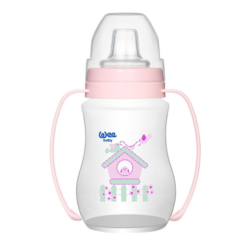 Wee Baby Akıtmaz Kulplu PP Antikolik Bardak 250 ml | 6+ Ay - 2