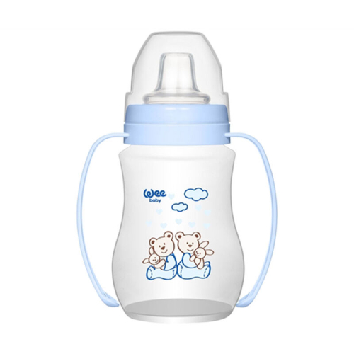 Wee Baby Akıtmaz Kulplu PP Antikolik Bardak 250 ml | 6+ Ay - 3
