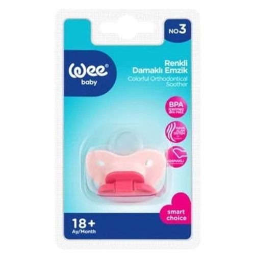 Wee Baby Damaklı Emzik 18+Ay - Wee Baby