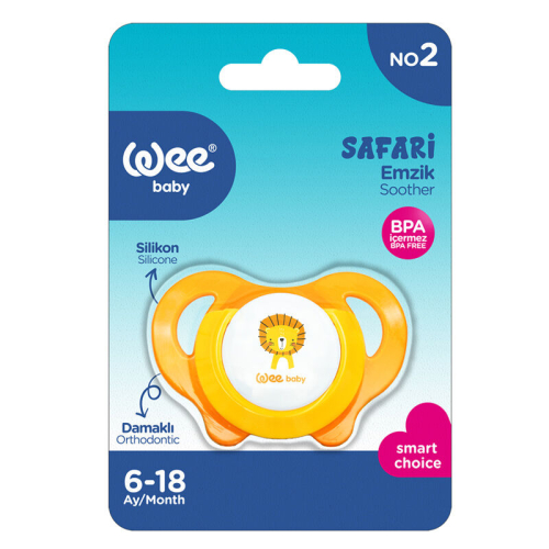 Wee Baby Damaklı Safari Emzik 6-18 Ay 947 - Wee Baby