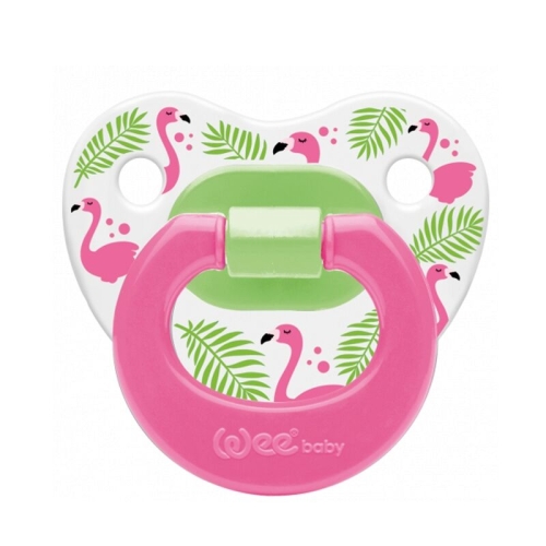 Wee Baby Desenli Damaklı Emzik 18+ Ay | No:3 - 6