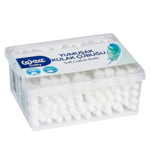 Wee Baby Emniyetli Kulak Çubuğu 60 Adet - Wee Baby
