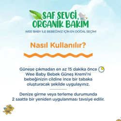 Wee Baby Spf 50 Bebek Güneş Kremi 75 ml - 2
