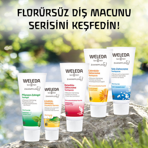 Weleda Bebek ve Çocuklar için Organik Diş Macunu 50 ml - 5